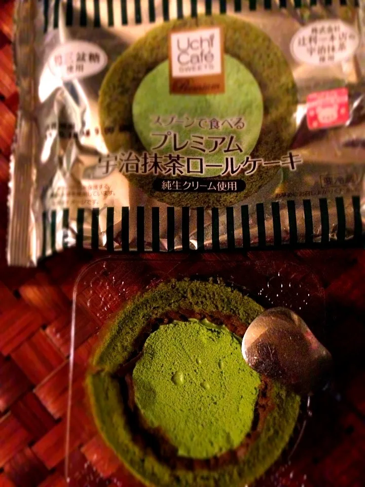 maccha rollcake🍵抹茶ロールケーキ|🌈Ami🍻さん