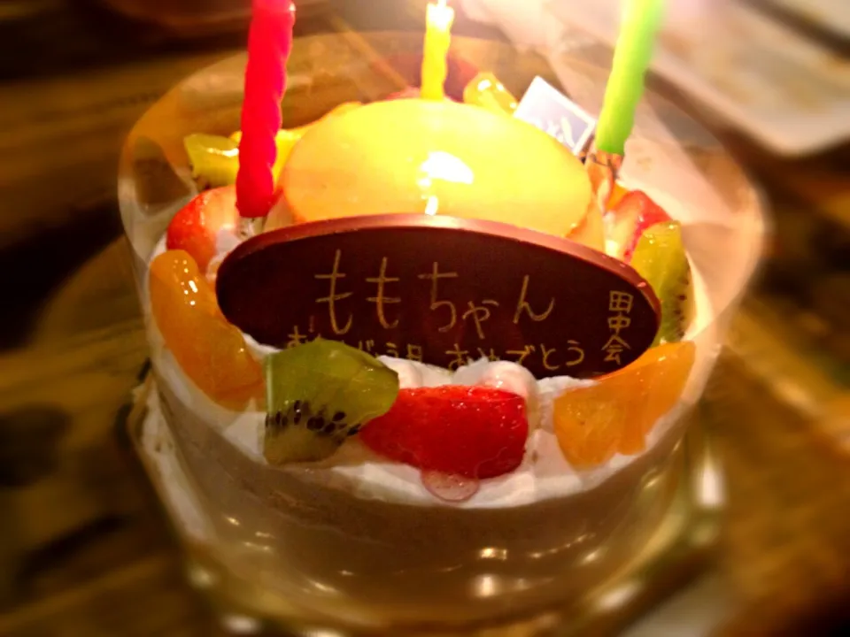 my birthday|momoさん