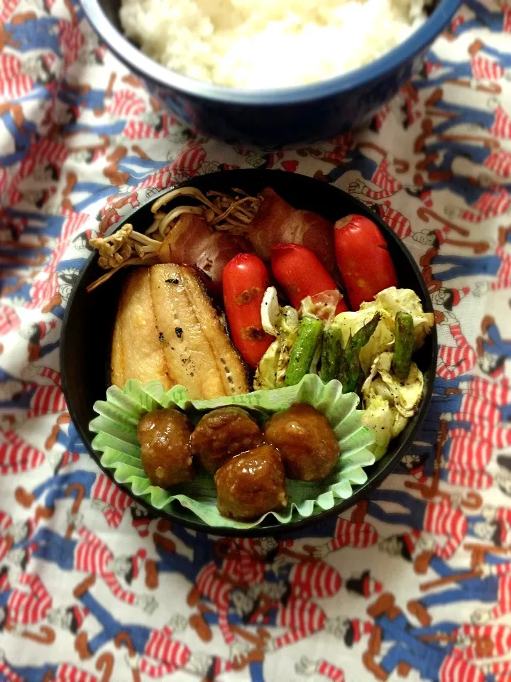 Snapdishの料理写真:ほっけ弁当|つんたさん