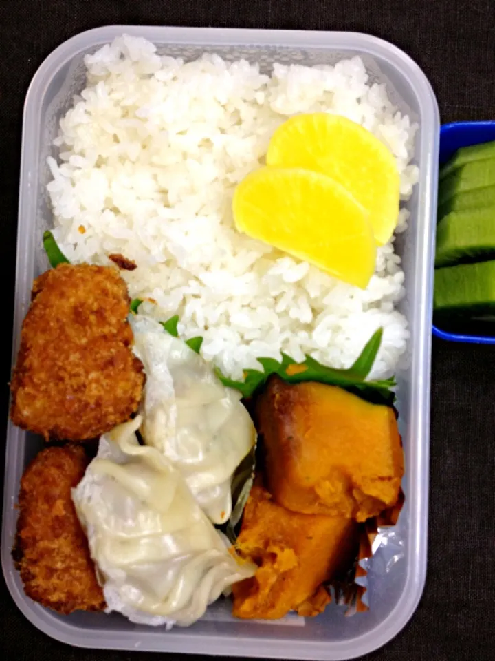 Snapdishの料理写真:100均ブラザーズ、本日のお弁当|グラコロさん