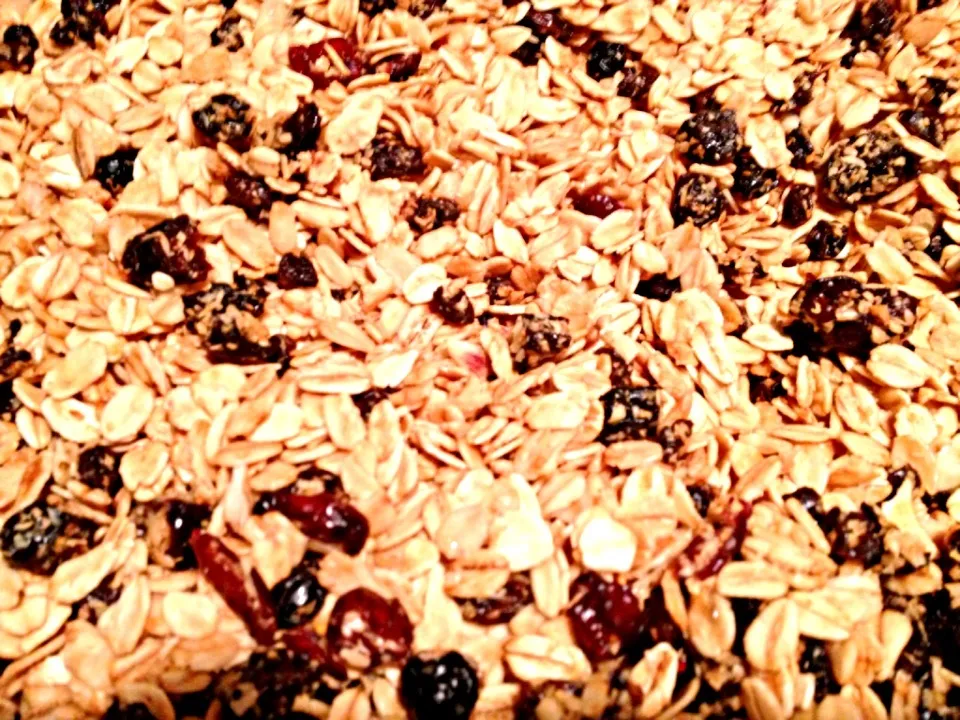 Snapdishの料理写真:Maple Cranberry Granola|http://melissasmenu.wordpress.com/さん