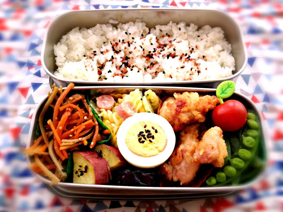 Snapdishの料理写真:今日のお弁当☆|パピヨン☆さん