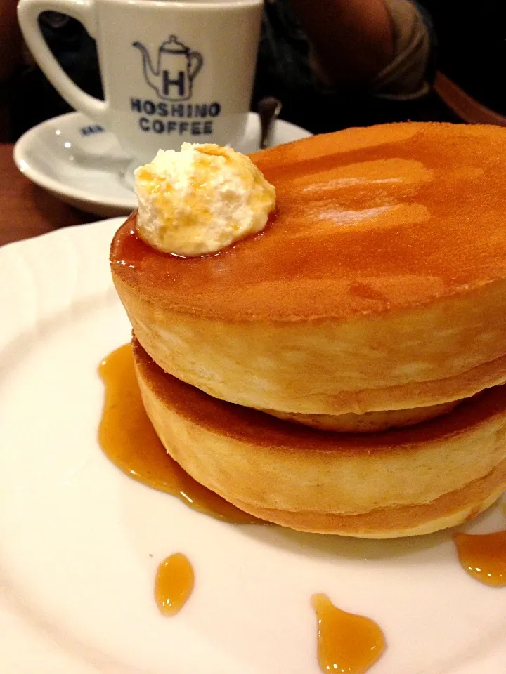 星乃珈琲店のスフレパンケーキ♪|涼さん