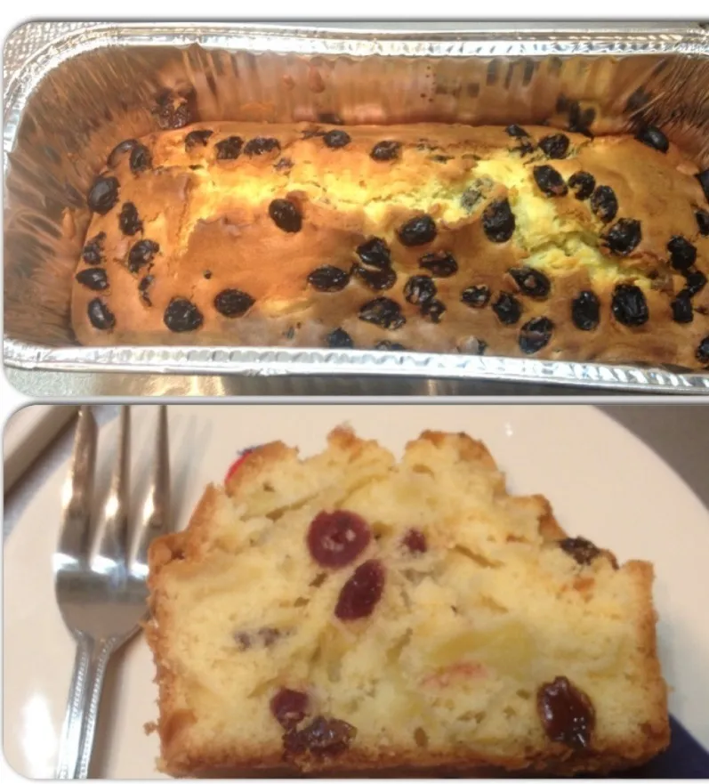 Snapdishの料理写真:raisin pound cake|candleberryさん