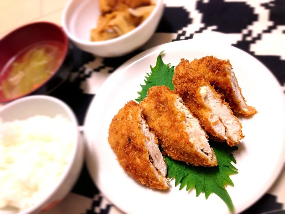 ササミの梅肉揚げ|休日限定ままさん