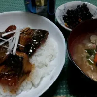 あじ丼