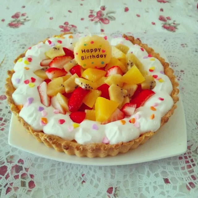 Birthday cake♡|mika.さん