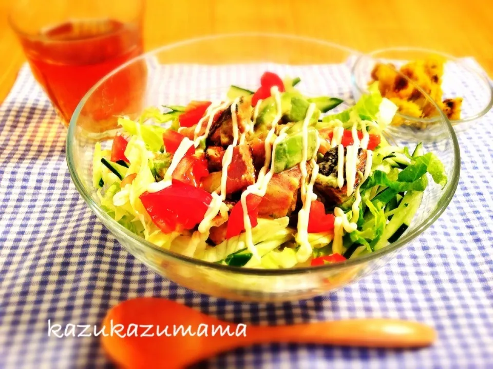 アボガドと鰤と鰹の漬け丼|kazukazumamaさん