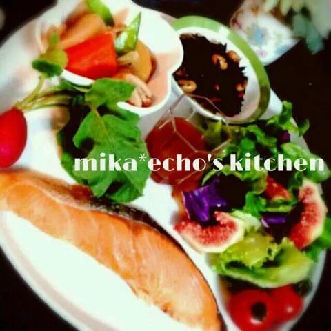 Snapdishの料理写真:❦ワンプレートの晩ご飯(•ˆ-ˆ•)/|Mika❈さん