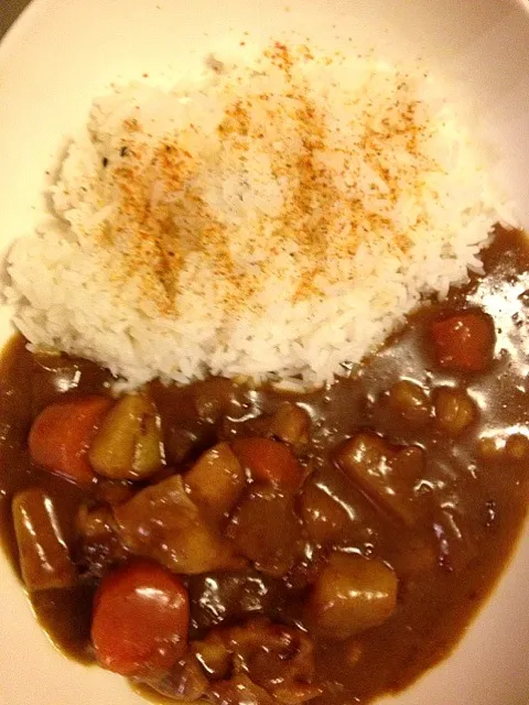 Japanese curry with daikon carrot sweet potato and chicken|Ong Sor Fernさん