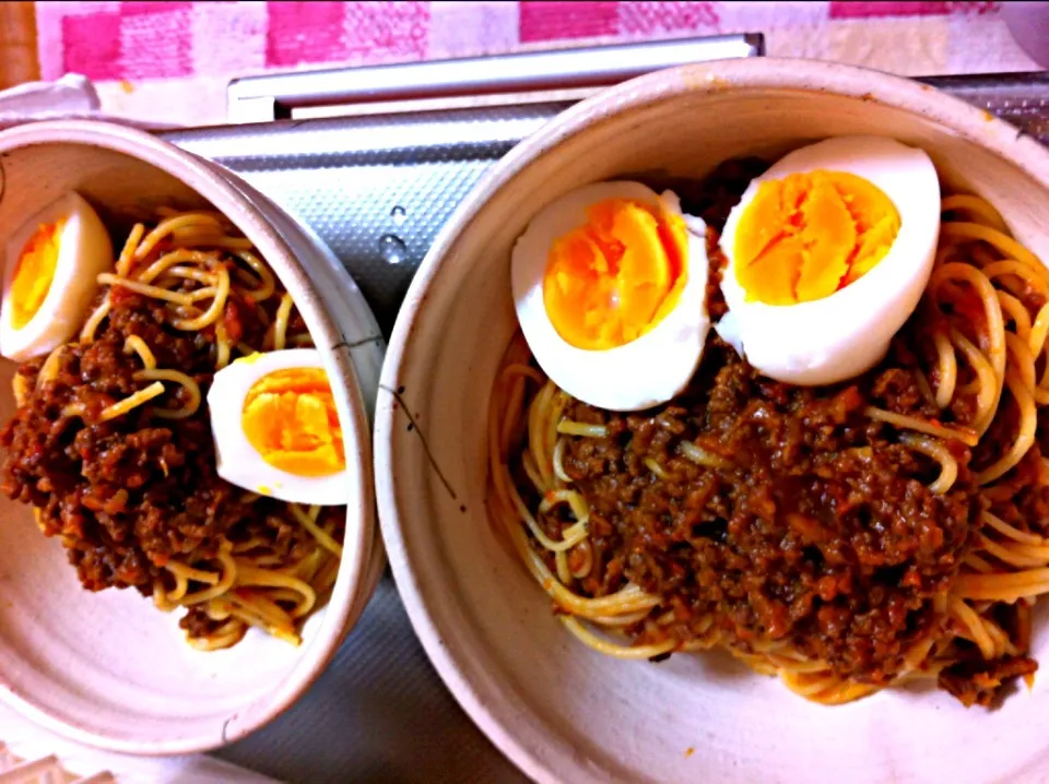 ミートソースのパスタ|まさひろさん