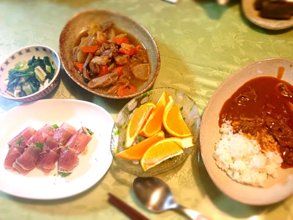 今日の晩飯|夏蜜柑さん