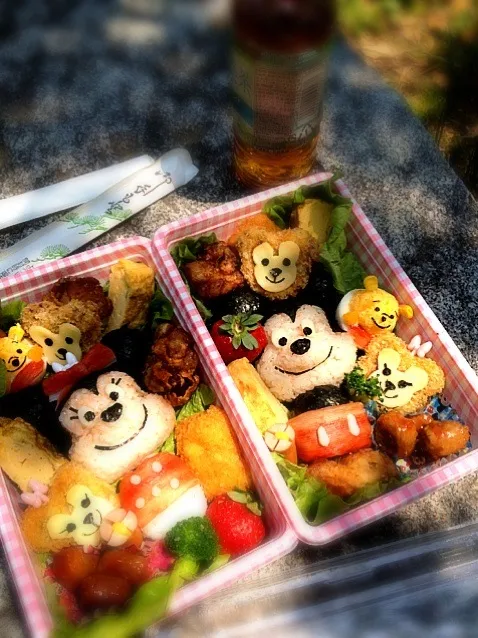 ディズニーランドみたいなお弁当♡|みやさん