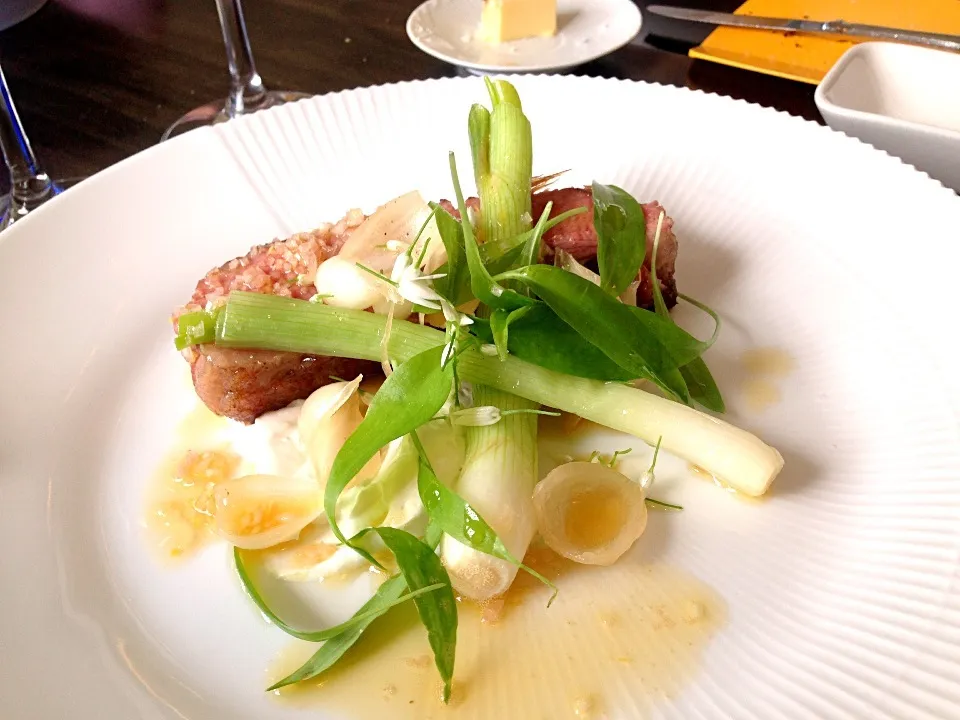 Veal with spring onions|willzさん