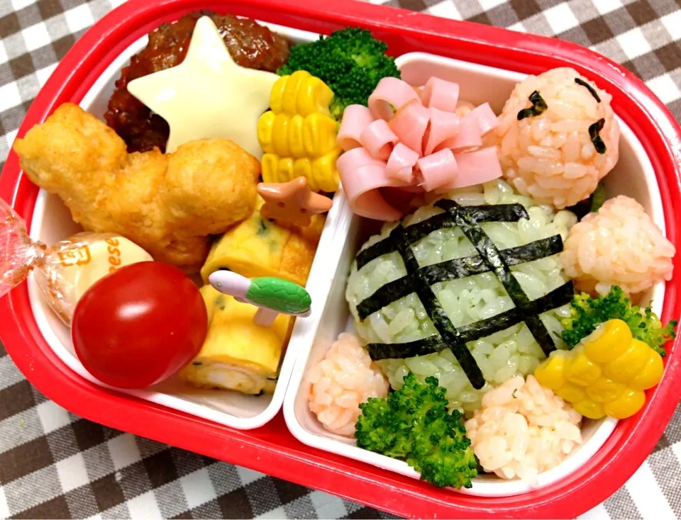 かめさんお弁当(・ω・)ノ|ひよさん