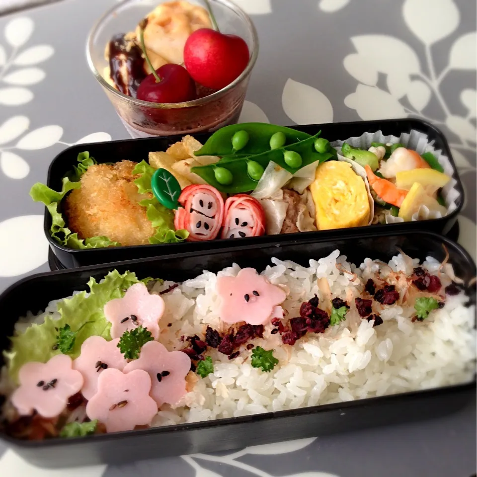 Snapdishの料理写真:5/21 タラフライ弁当|Mikaさん