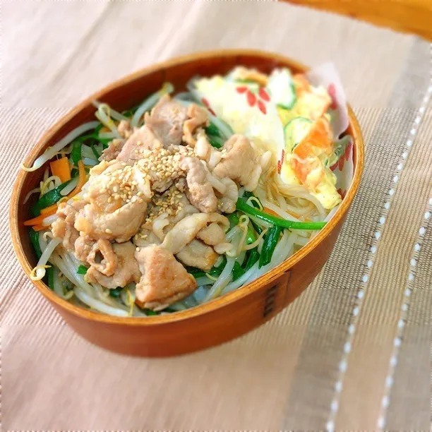 ポテサラと焼き肉丼(ق)|ゆうoさん