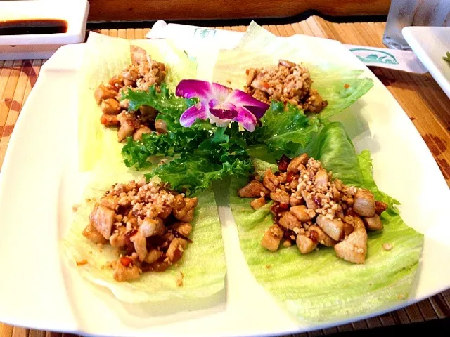 Appetizer: Chicken Lettuce Wrap|Hermioneさん