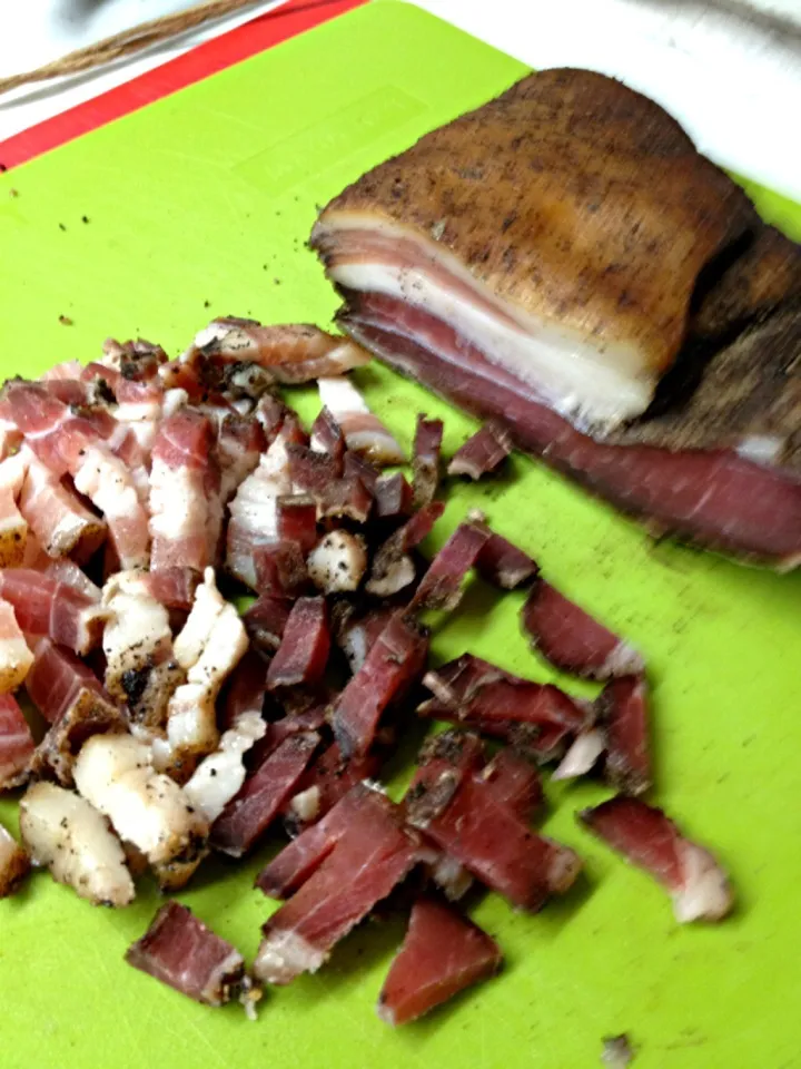 Handmade Pancetta Stressa|Chris Shannonさん