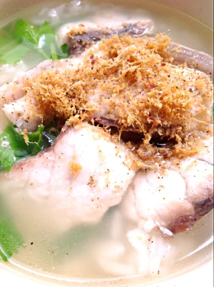 Snapdishの料理写真:🍲Rice porridge with Barramundi|🍃aeyafternoon🌾さん