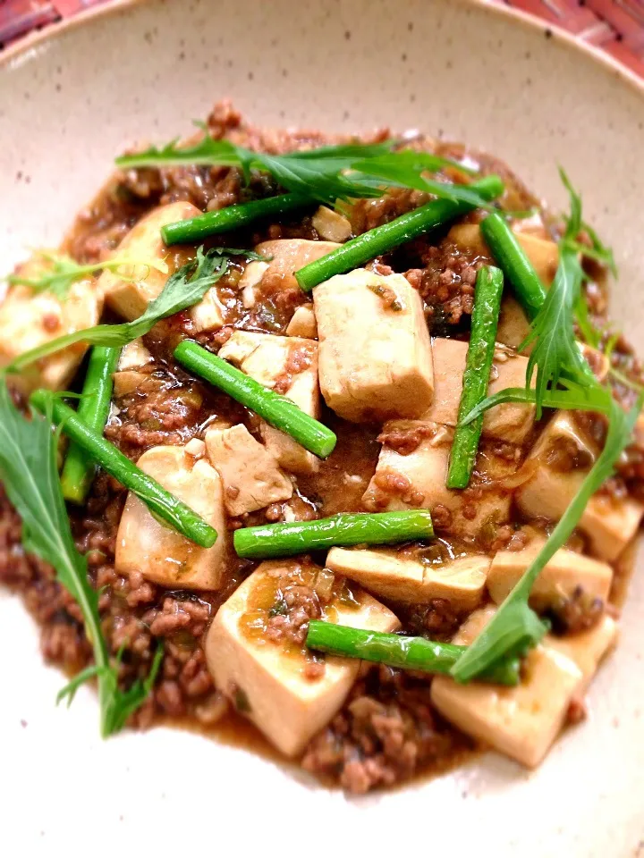 Snapdishの料理写真:Sichuan style bean curd(Mapo Tofu) 🇨🇳麻婆豆腐|🌈Ami🍻さん