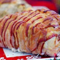 Roasted Turkey Breast Wrapped in Bacon