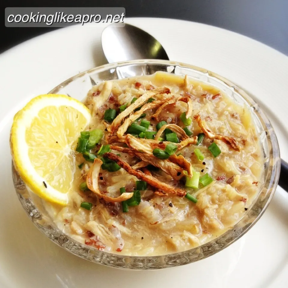 Snapdishの料理写真:Arroz caldo just because|Rizza Javierさん