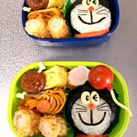 Snapdishの料理写真:ドラえもん弁当〜♡|カナエさん