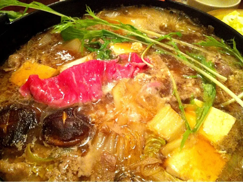 Sukiyaki Hot Pot|chef baobao from Singaporeさん