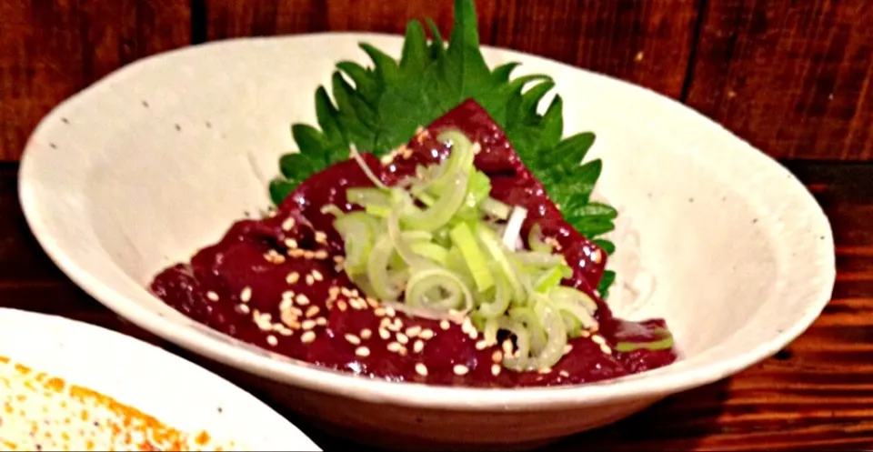 Raw liver of beef|do dyuさん