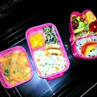 Snapdishの料理写真:ちびｽﾞ★お弁当|tamamiさん