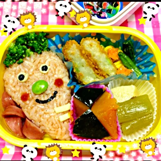 Snapdishの料理写真:にんじんくん の お弁当|和佳さん