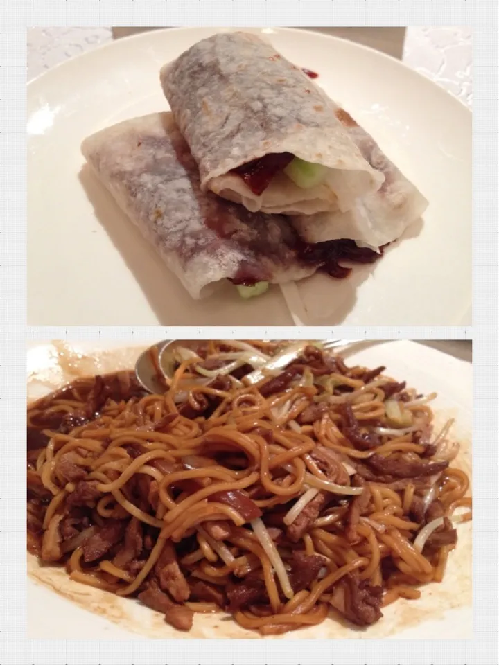 Peking duck and eefu noodle|AmeSabさん