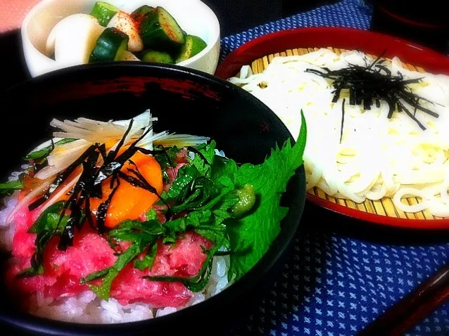 ネギトロ丼定食？|さおママさん