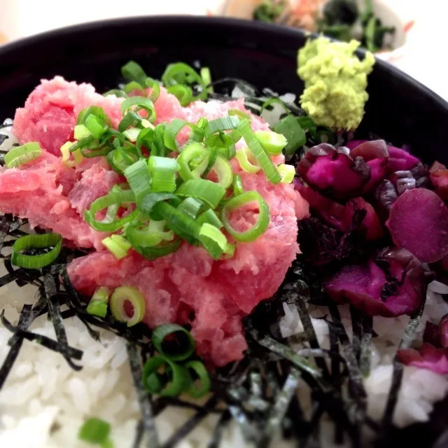 ネギトロ丼 at 社員食堂|さるさん