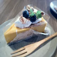 カボチャのレアチーズケーキ|@sukaさん