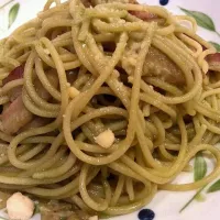 Snapdishの料理写真:Genovese Spaghetti|anna glaiza galleneroさん