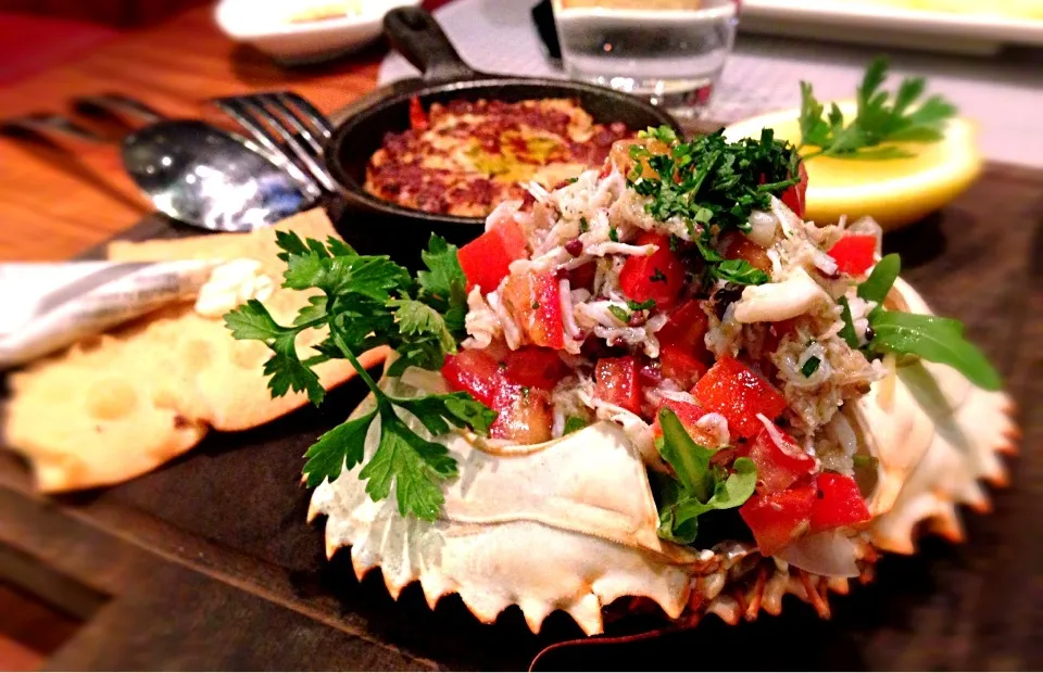 Crab salad @ Osteria by Angie|Larry Chuさん