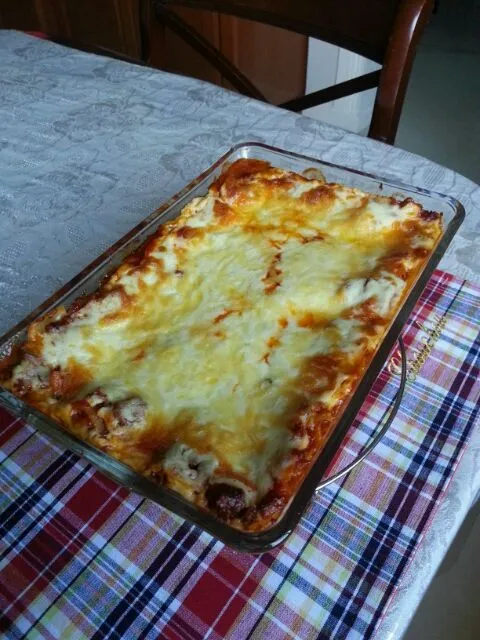 Snapdishの料理写真:Lasagne alla Bolognese @ Beef Lasagna|Mrs BNazさん