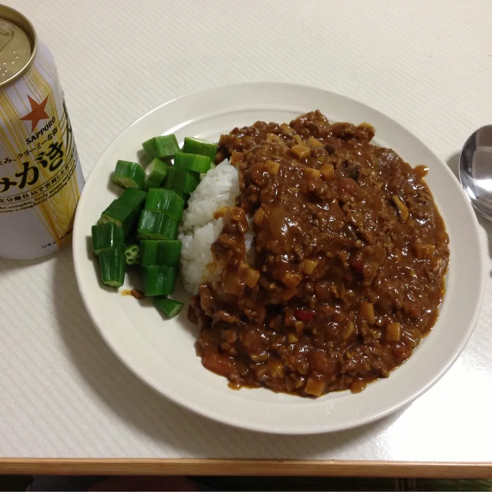 エリンギとトマトのキーマカレー|小林 均さん