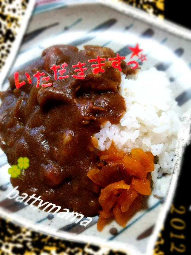 battyﾊﾟﾊﾟ手作りｶﾚｰ(^w^)♪☆battymamaの晩ごはん～☆5/22☆|ばってぃーまま＠♪さん