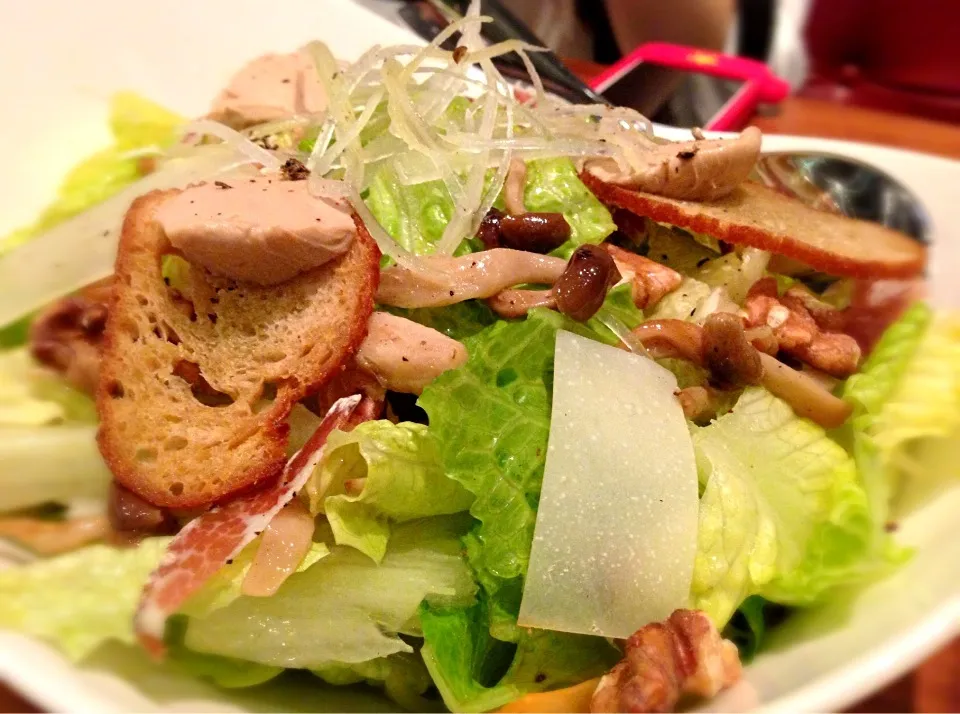 Duck liver salad @ Osteria by Angie|Larry Chuさん