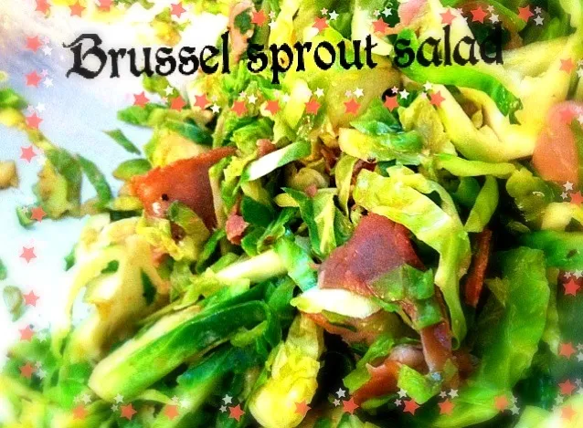 Fried brussels sprout salad|Juliee ~ ジュリーさん