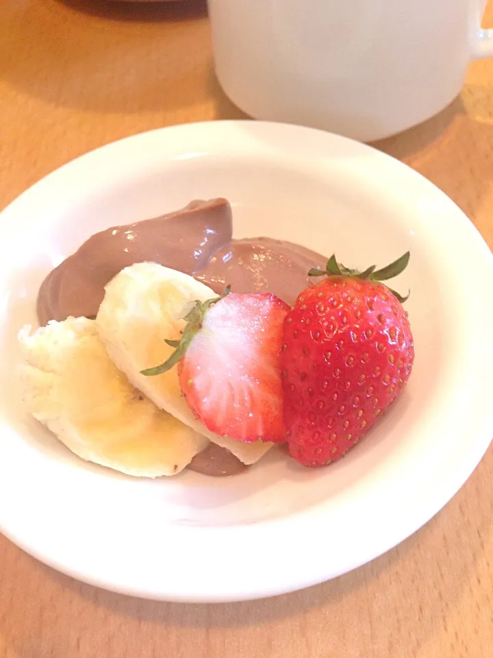 Snapdishの料理写真:お豆腐チョコムース|chikageさん