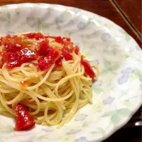 Snapdishの料理写真:トマトの冷製パスタ|ゆみさん