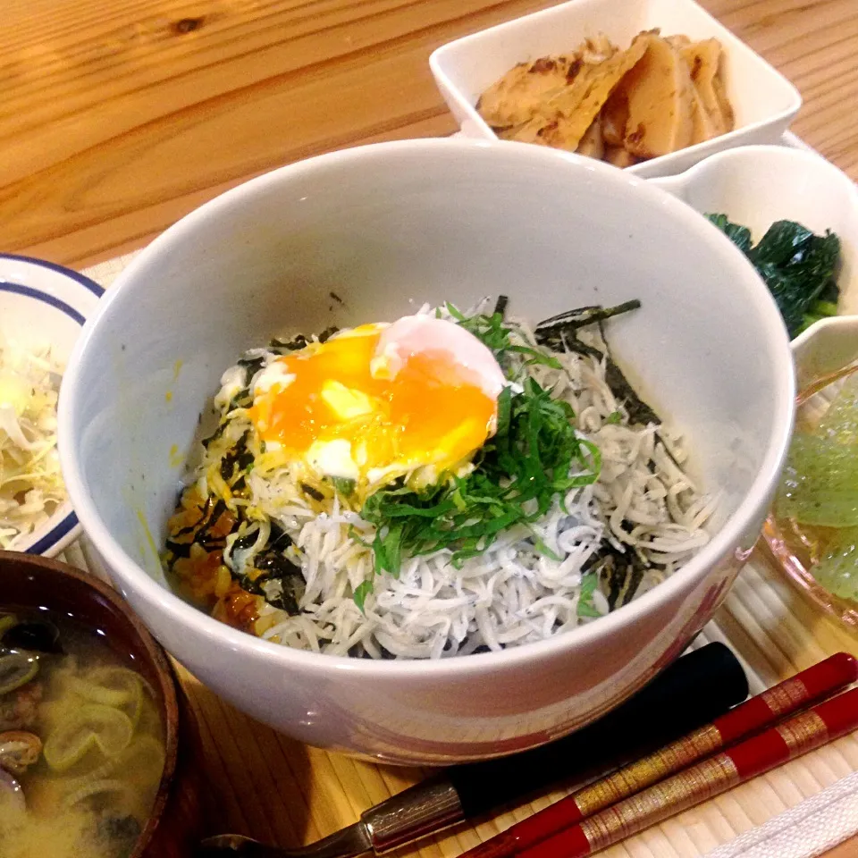 釜揚げしらす丼|みかさん