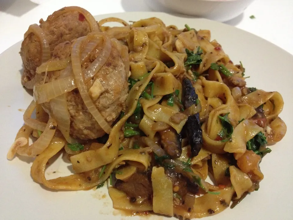 Meatball tagliatelle|AmeSabさん