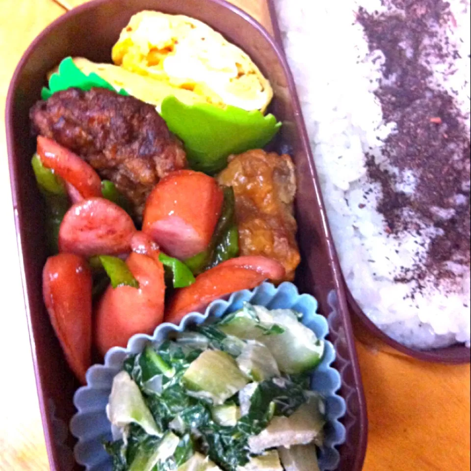 Snapdishの料理写真:男子お弁当 5／23(木)|reiさん