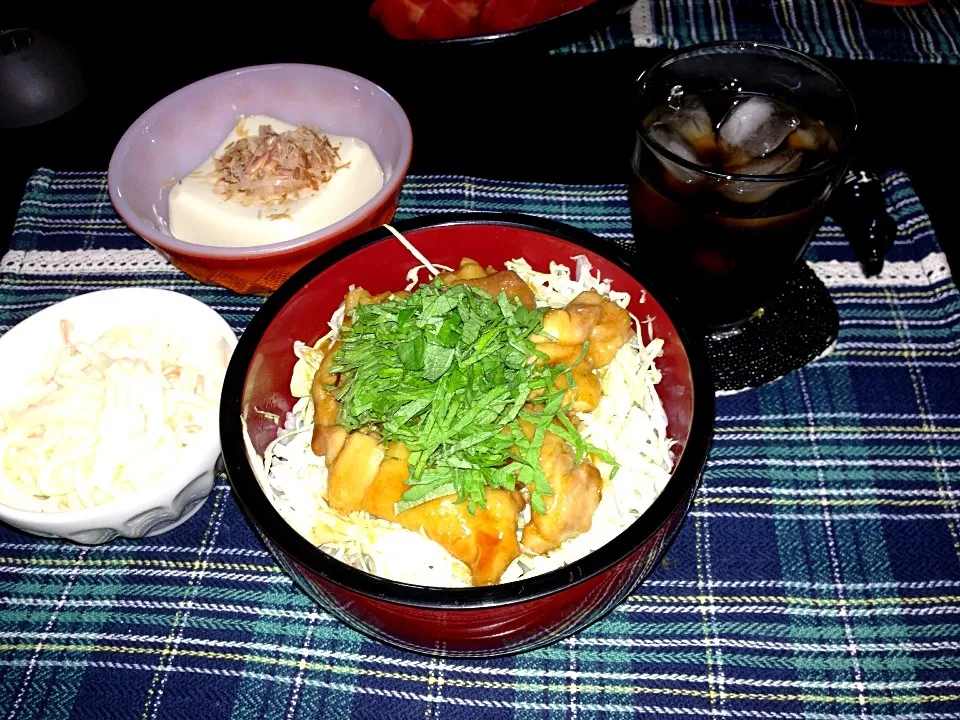 鶏の照り焼き丼|ミッチーさん