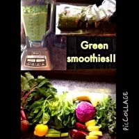 Snapdishの料理写真:Healthy Green Smoothies!|Kimberly Nicholson Stefanさん